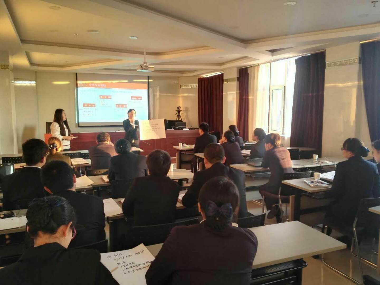 曹雯婷老师应邀为壶关农商银行开展网格化项目推进与督导相关图片