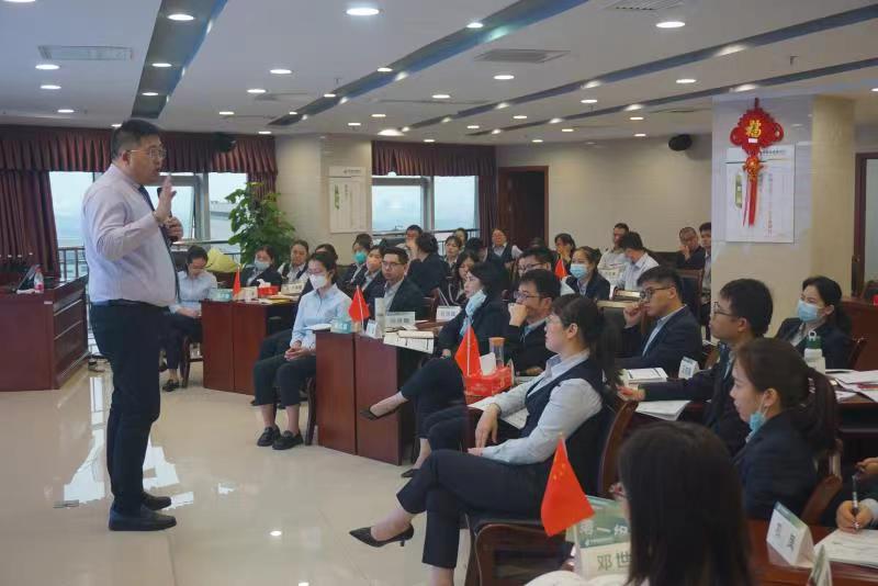 沈寅鑫老师赴广西防城港邮储银行开展信贷营销创新培训相关图片
